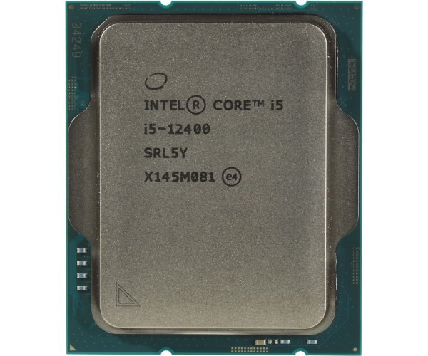 מעבד אינטל דור 12 INTEL I5-12400 Tray 6CRS 117W LGA1700