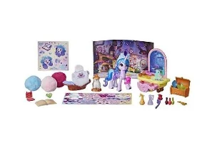 ערכת משחק הפוני הקטן שלי איזי 25 חלקים Hasbro My Little Pony Izzy Moonbow Critter Creation Playset