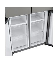 מקרר 4 דלתות מקפיא תחתון 474 ליטר LG GR-B470BE - גימור נירוסטה