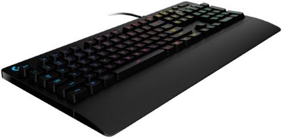 מקלדת גיימינג חוטית Logitech G213 Prodigy עם RGB ב-5 אזורים ומקשי Mech-Dome – תמונה 4