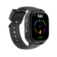קידיווטש - שעון טלפון חכם בצבע שחור - Kidiwatch TOP 4G
