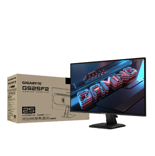 מסך גיימינג Gigabyte GS25F2 24.5 Inch FHD SS IPS 1Ms 200Hz