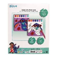 לילו וסטיץ - חוברת צבעי מים לפי מספר - Lilo And Stitch 182491