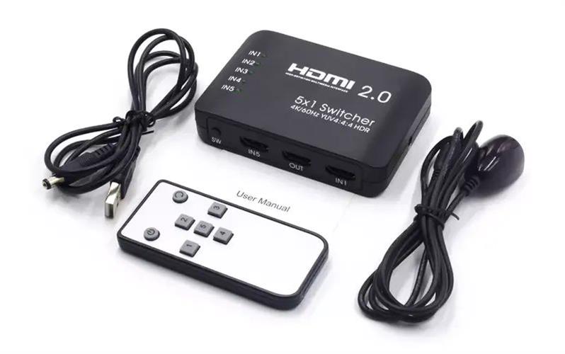 מתג HDMI מקצועי בעל 3 כניסות HDMI מבית GoldTouch