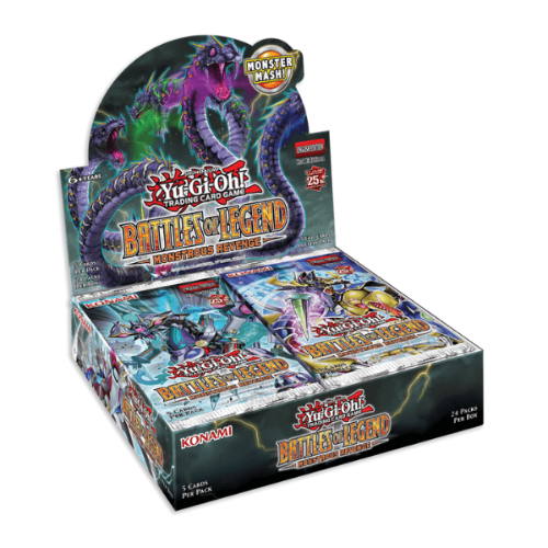 Yu-Gi-Oh! Battles of Legend- Monstrous Revenge Booster Box קלפי יו-גי-הו TCG מקוריים בוסטר בוקס