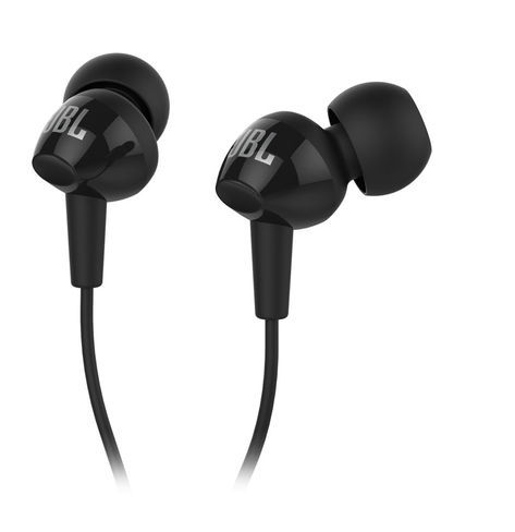 אוזניות IN EAR עם מיק שחור JBL C100