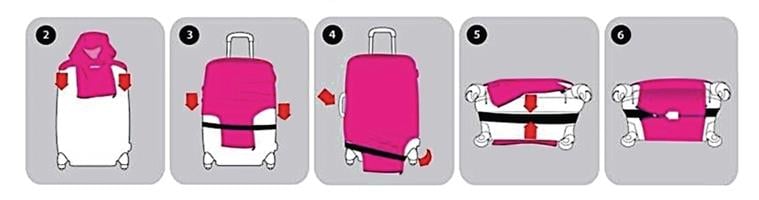 כיסוי איכותי למזוודה גדולה (28-30")- KOALA