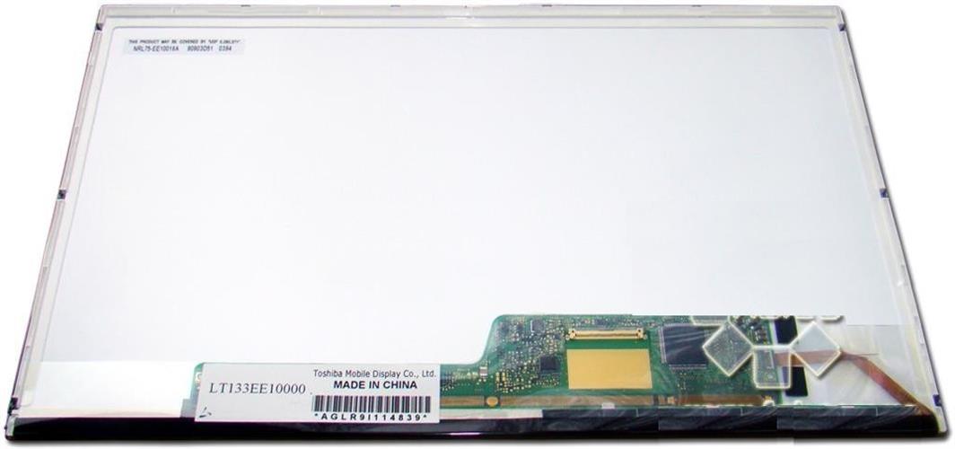 החלפת מסך למחשב נייד טושיבה TOSHIBA LT133EE10000 / LP133WH1-TLA1 LAPTOP LCD SCREEN 13.3 WXGA HD