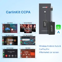 CCPA מתאם לרכב CarPlay ו‑Android Auto אלחוטי Carlinkit