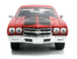 ג'אדה מהיר ועצבני - דגם מכונית שברולט - Jada Fast & Furious DOM'S CHEVROLET CHEVELL E SS 1:24