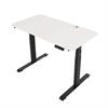 שחור לבן - שולחן עמידה חשמלי מתכוונן חד מנועי Comfortly S1