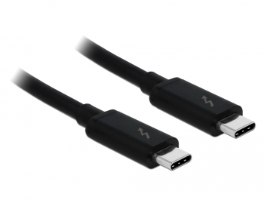 כבל מסך Delock Passive Thunderbolt 3 (20 Gb/s) USB-C A3 cable 1.5 m