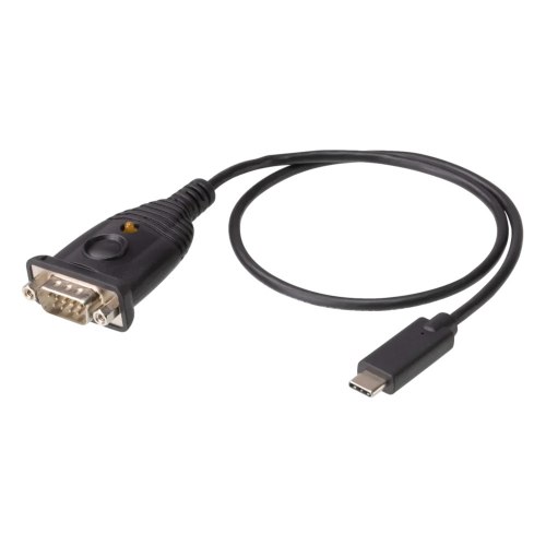 מתאם סריאלי USB-C to RS-232 עם הגנת Anti-EMI ‏ATEN UC232C