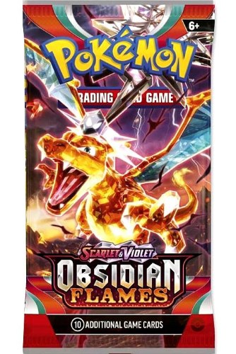 קלפי פוקימון בוסטר 2023 Pokémon TCG: Scarlet & Violet Obsidian Flames Booster