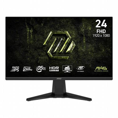 מסך גיימינג MSI MAG 245F X24 24" FHD 240Hz Rapid IPS