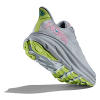 Hoka Clifton 9 Wide נעלי ספורט נשים הוקה קליפטון 9 רחבות בצבע שחף/כחול קרח | HOKA נשים