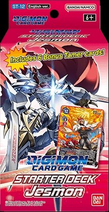 דיג’ימון – חפיסה בנויה (דק) למתחיל – Digimon TCG: Jesmon (St12) Starter Deck