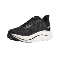 HOKA CLIFTON WIDE 10 נעלי ספורט גברים הוקה קליפטון 10 רחבות בצבע שחור/לבן