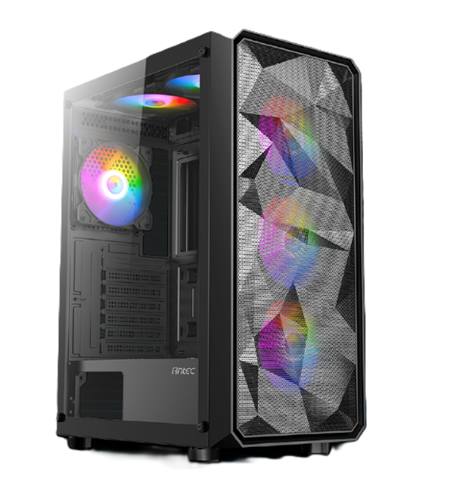 מחשב AX83 ARGB 700W H610M I5-12400F 8GB 500GB NVMe RTX3050