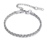 Gino bracelet Silver 3mm