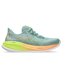 Asics Gel Nimbus 26 Paris Women Cool Grey Safety Yellow ג'ל נימבוס 26 פריז נשים