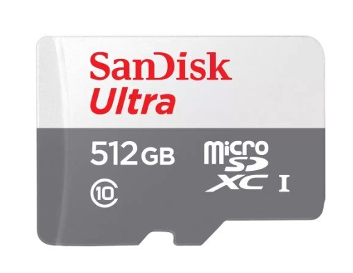 כרטיס זיכרון SanDisk microSD 100MB/s UL C10 UHS-I 512GB