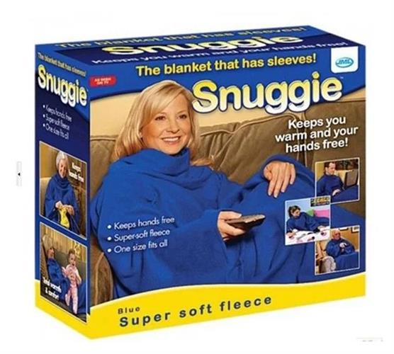 כירבולית עם שרוולים נאוי Snuggie Navy NY-6635