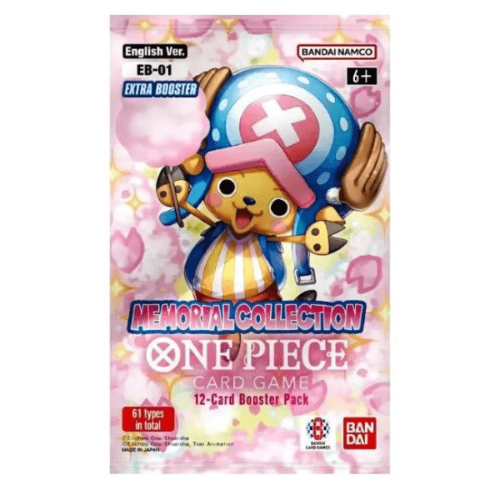 One Piece TCG: Memorial Collection EB-01 Booster Pack  וואן פיס קלפים מקוריים חבילת בוסטר