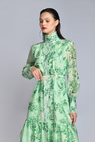 שמלה מידי ליהי ירוק