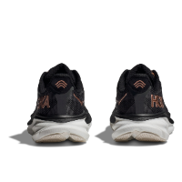 Hoka Clifton 9 Wide - נעלי ספורט נשים הוקה קליפטון 9 רחבות בצבע שחור רוז זהב | הוקה | HOKA