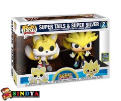 פופ סוניק סופר טיילס וסופר סילבר - POP SONIC SUPER TAILS & SUPER SILVER 2 PACK