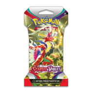 Pokemon TCG: Scarlet & Violet 1 Sleeved Booster 2023 קלפי פוקימון מקוריים סליב בוסטר סקרלט ויולט