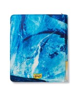אלבום לקלפים טבעות עם ריץ רץ Dragon Shield Codex Portfolio Zipper Binder Blue Atr Dragon