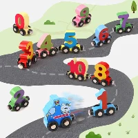 משחק רכבת המספרים לילדים
