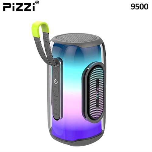רמקול PiZZi LuminoBeatעוצמתי 10W סאונד מדהים+תאורה מתחלפת+IPX4 (עמיד במים) PZ-9500