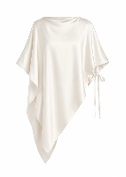 The Satin Cream Cape