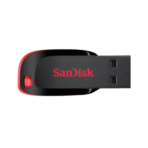 זיכרון נייד USB און-קי SanDisk Cruzer Blade Z50 16GB בצבע שחור סנדיסק