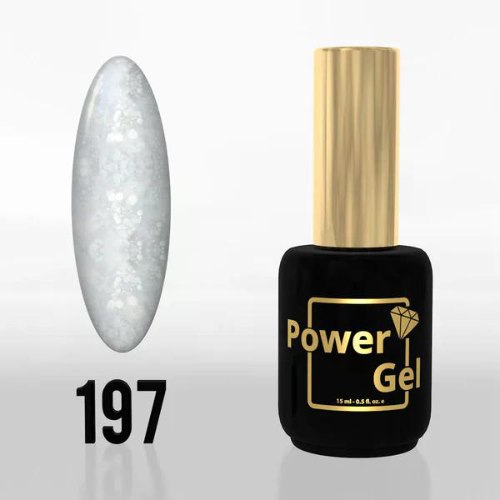 לק ג'ל 197 פאוור ג'ל POWER GEL