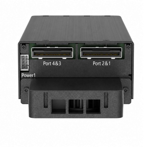 IPPON 4xM.2 to 2xMCIO 8i in 5.25" Bay PCIe5.0 Back Plane