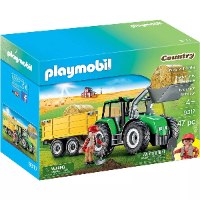 טרקטור עם נגרר- playmobil 9317