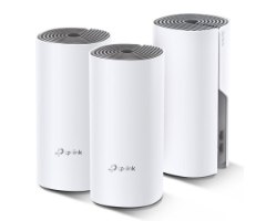 מגדיל טווח TP-Link AC1200 Whole Home Mesh Wi-Fi System Deco E4  - שלוש יחידות