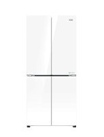 מקרר מקפיא  תחתון 4 דלתות האייר זכוכית לבנה  Haier HRF4850FW