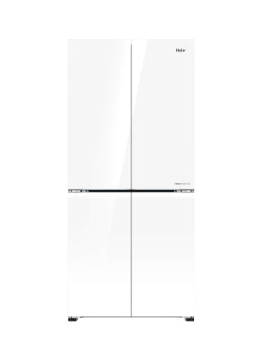 מקרר מקפיא  תחתון 4 דלתות האייר זכוכית לבנה  Haier HRF4850FW