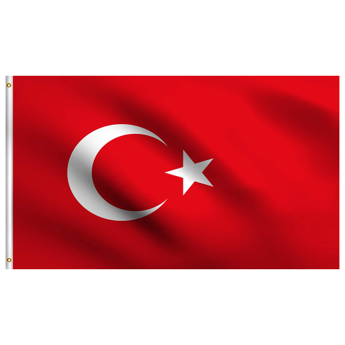 דגל טורקיה 150X90 ס"מ