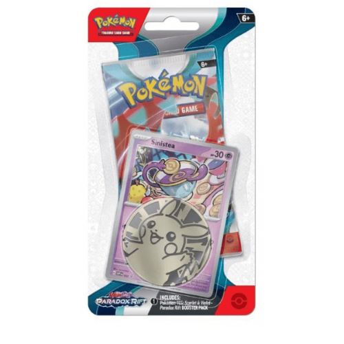 Pokemon TCG:Scarlet&Violet 4 Paldea Evolve- Paradox Rift Premium Blisterקלפי בליסטר סקרלט ויולט