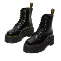 Jadon Max Platform Boots - BLACK