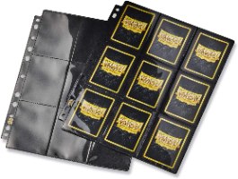 דפי קלפים לאלבום דרגון שילד - Pocket Pages 18 Sideloaded - חזית שקופה