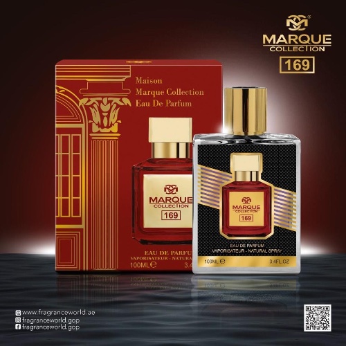 בושם דגם 169 בהשראת בקראט רוז׳ אקסטרייט Baccarat Rouge 540 Extrait א.ד.פ 100 מ״ל