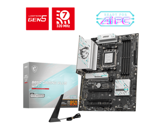 לוח אם  MSI B850 GAMING PLUS WIFI