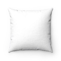 Personalized Floral Throw Pillow